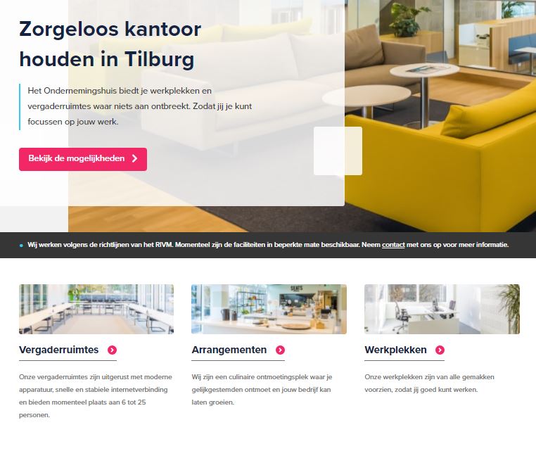 Vernieuwde website Van Spaendonck Ondernemingshuis