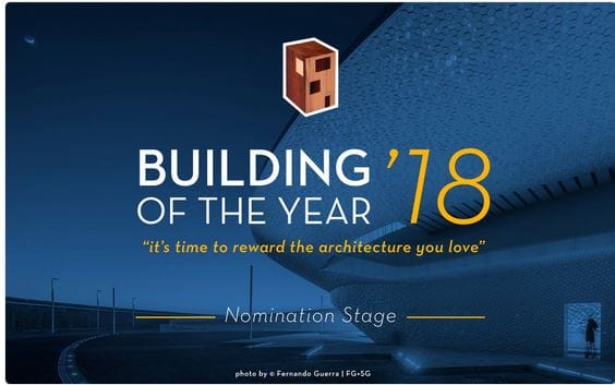 Nominatie ArchDaily Building of the Year 2018